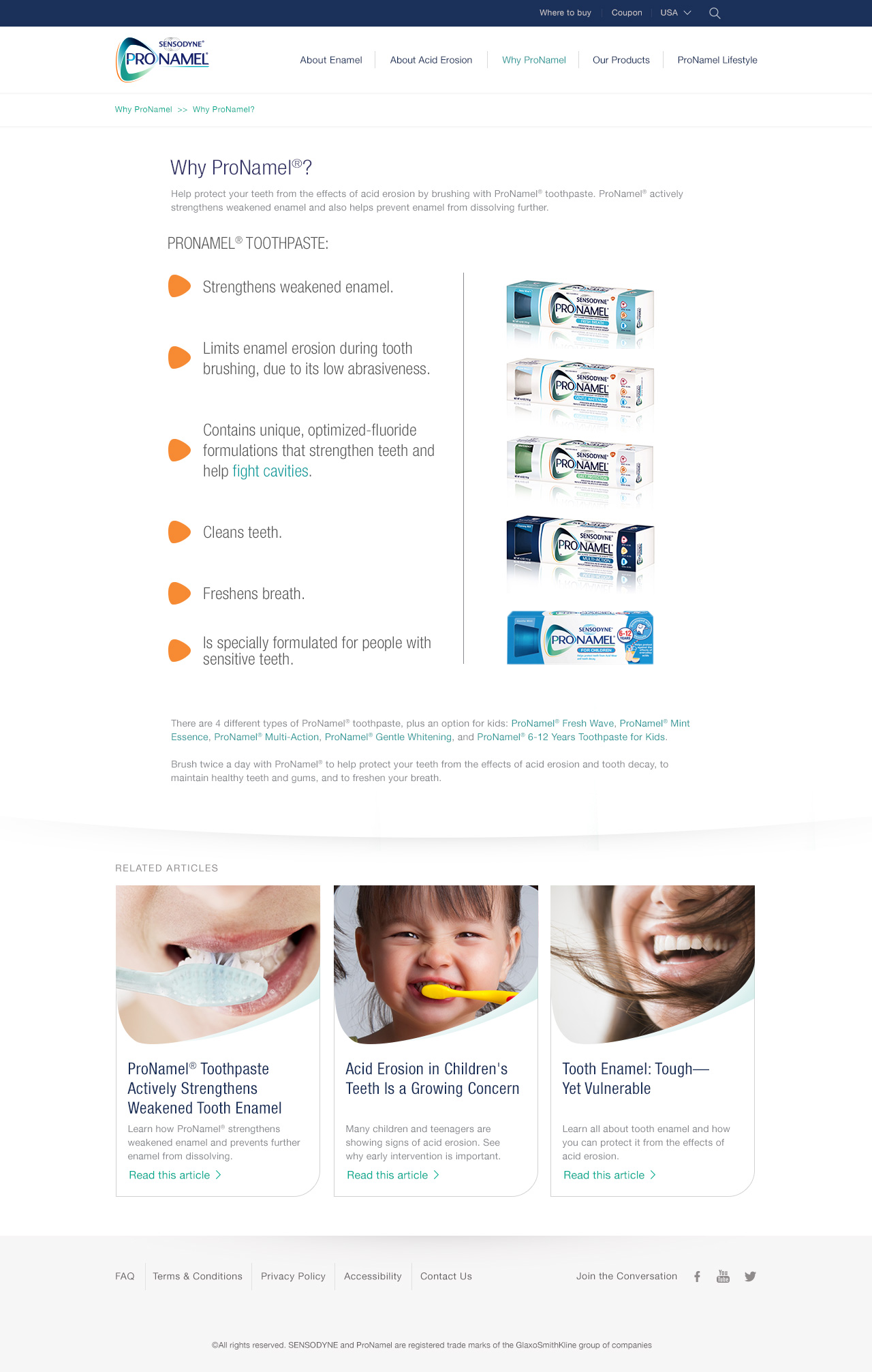 Pronamel-products