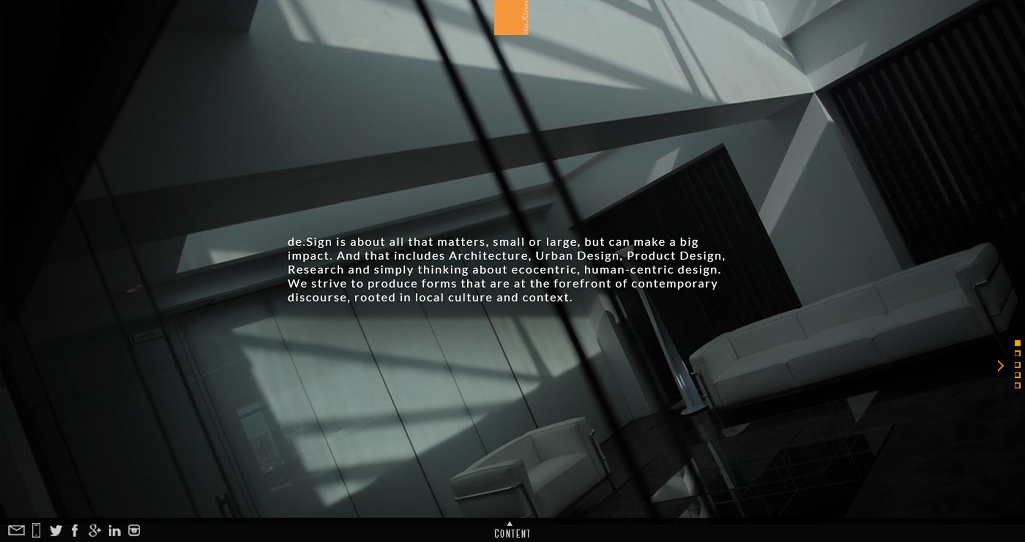 de.Sign Studio Website image 1