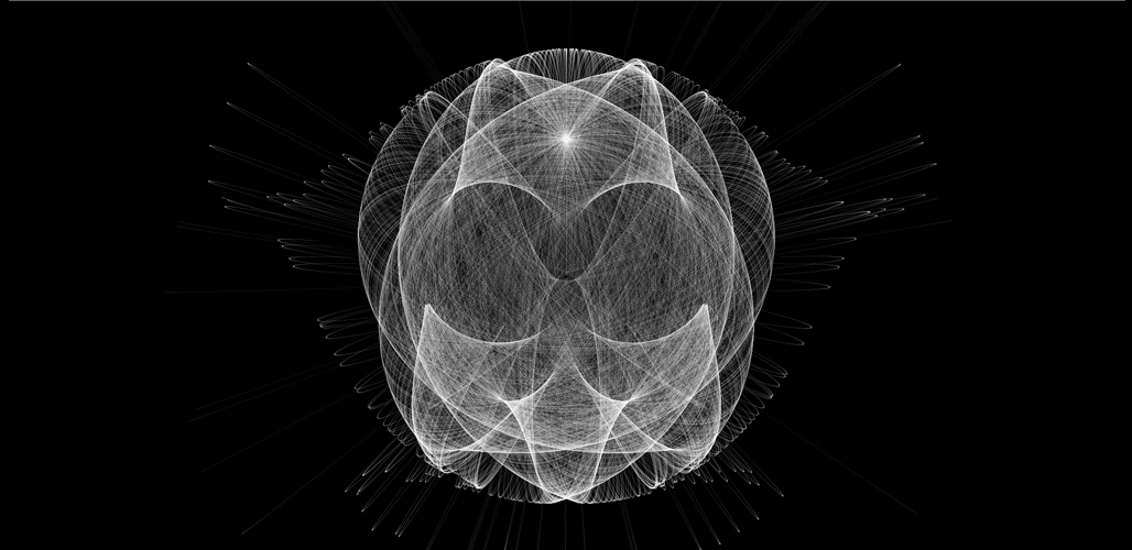Particles that respond to attraction/repulsion forces